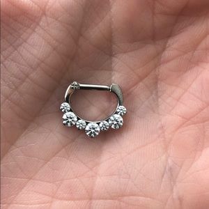 Septum clicker - industrial strength body jewelry